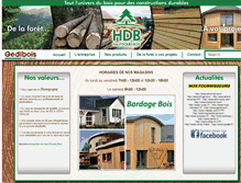 Tablet Screenshot of haut-doubs-bois.com